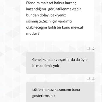 Betorspin Bakiye Sıfırlama Ve Açıklama Yapılmaması