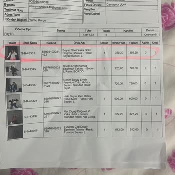 By Zehra Türk Eksik Ürünüm Gönderilmedi