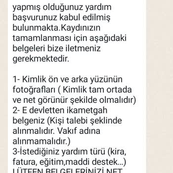 Aydınlık Yarınlara Aydınlar Vakfı Şikayet Başvurusu