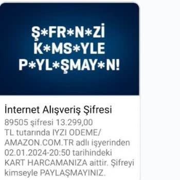 Amazon Üzerinden Ödeme Alan Sahte Site