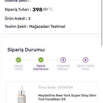 Gratis Siparişim Neden Kargoya Verilmedi?