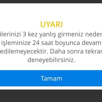 DenizBank Hesap Ve Şifre Sorunu