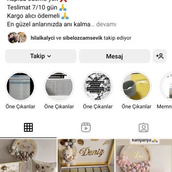 Bebek_kapi_suslerii (Instagram) Sipariş Verdiğim Ürünüm Gelmedi