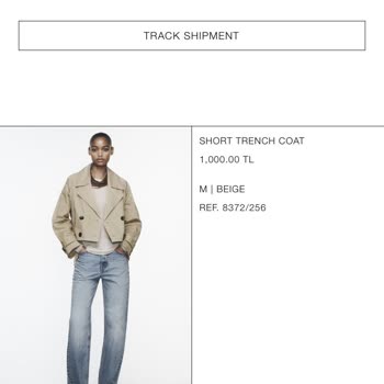 Zara'dan Şikayet (kargoyla İlgili)