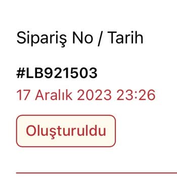 Lobbeco Ürünü Kargoya Vermiyor