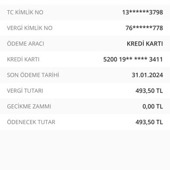 İnteraktif Vergi Dairesi Araç Vergisi Ödeme Sorunu Ve Çözüm Talebi