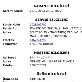 Epttavm Kırık Televizyon Gönderdi