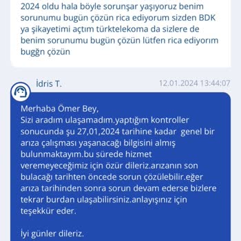 TurkNet İnternet Bağlantı Sorunları Ve Çözüm Beklentisi