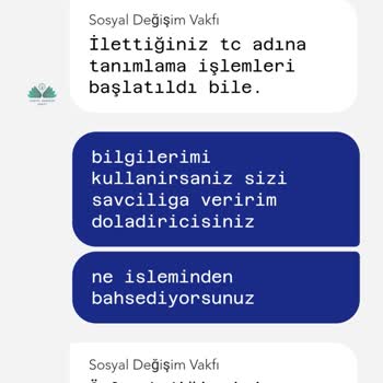 Sosyal Değişim Vakfı Güven Sorunu Oluşturan Vakıf İşlemleri