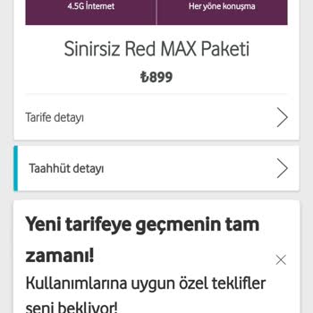 Hayal Kırıklığına Uğrattı Vodafone!