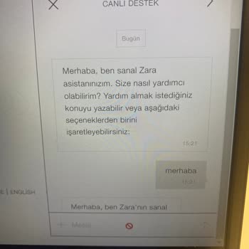 Zara Müşteri Temsilcisi İlgisizliği