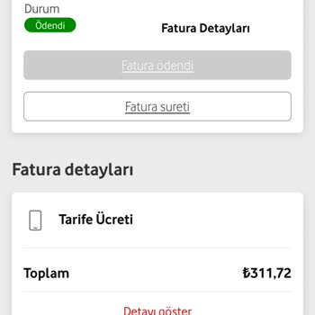 Vodafone Şikayetim Var