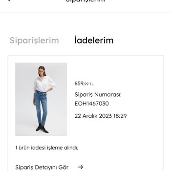 Mavi İade Ücreti Ödemiyor