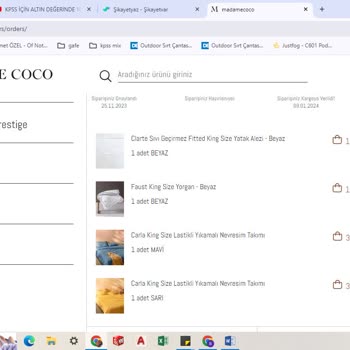 Madame Coco İndirimden Alınan Ürünlerin Gönderilmemesi