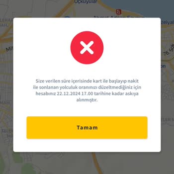 BiTaksi Paramı Ödüyorum, Para Kazandırıyorum Ama Hizmet Alamıyorum