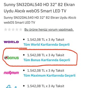 PttAVM Ürün Taksitlendirme Yanlışlı