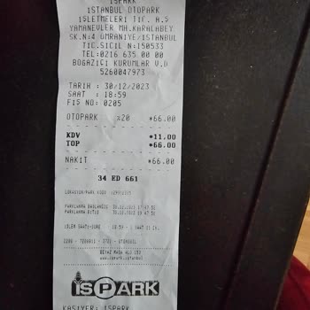 İspark Hakkımı Yedi, İade İstiyorum