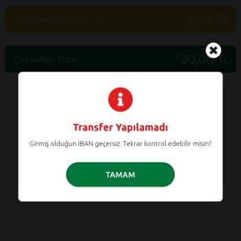 İninal Kart IBAN Adresim Çoğu Firma Tarafından Geçersiz Sayılıyor