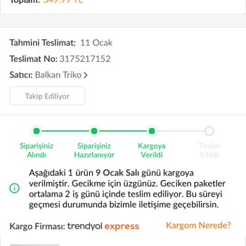 Trendyol Bayrampaşa İstanbul'dan Beylikdüzü İstanbul'a Bir Kargo Macerası