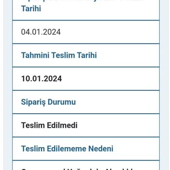 Borusan Lojistik Samsun Şubesi Teslimat Yapmıyor