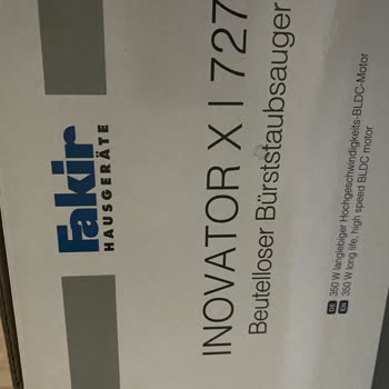 Fakir Elektrikli Dik Süpürge Pişmanlığı