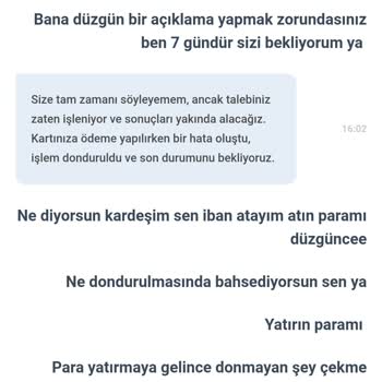 7Slots Param Daha Hesabıma Geçmedi