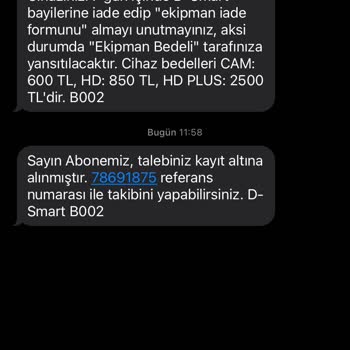 DSmart Usulsüz İşlem