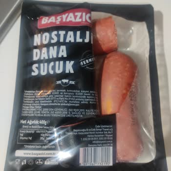 Başyazıcı Nostaljik Dana Sucuk