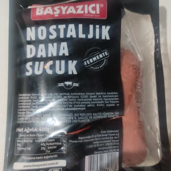Başyazıcı Nostaljik Dana Sucuk