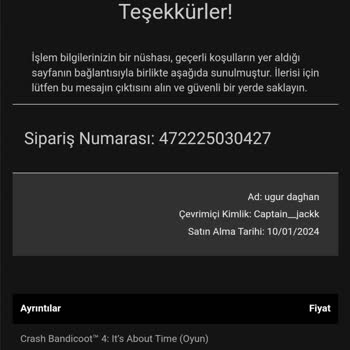 Sony Eurasia Hesap Güvenlik Problemi