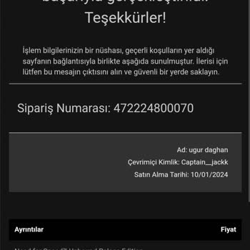 Sony Eurasia Hesap Güvenlik Problemi