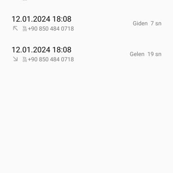 0850 484 07 18 Şüpheli Arama