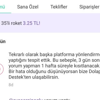 Dolap Uygulamamı Kullanamıyorum
