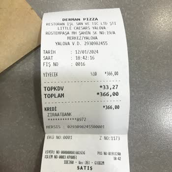 Little Caesars'da Beklenmedik Sipariş Sorunu