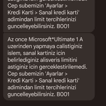 Enpara Kredi Kartımdan Benim Dışımda Alışveriş Yapıldı. Şikayetçiyim