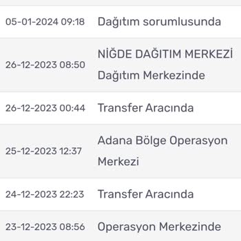 KARGOMsende Mavi Giyim Kargo Problemi