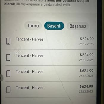 Vodafone Pay Mobil Ödemede Fazla Tahsilat Sorunu