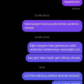 Charmé Butik Değişim Sorunu Ve İletişimsizlik!