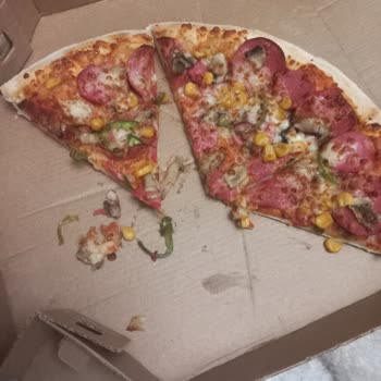 Domino's Pizza Pizzam Eksik Ve Kusurlu Geldi