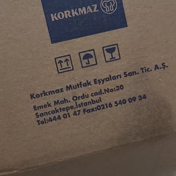 Korkmaz Mutfak Eşyaları Korkmaz 3'lu Cezve Takımının Ortanca Cezvesinin Sapı Koptu