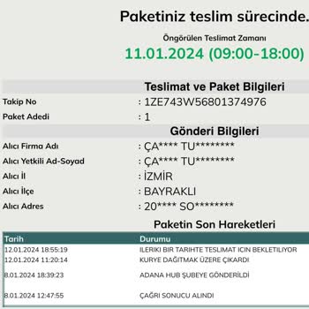 Skechers Lütfen Başka Kargo Firması Seç