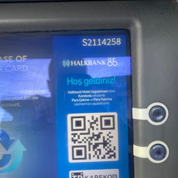 Halkbank ATM Paramızı Yuttu