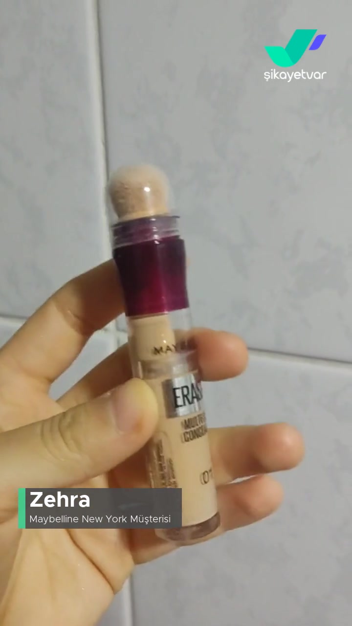 Maybelline Kapatıcı Mekanizması Bozulması, Ürünü Kullanamıyorum! videonun kapak resmi
