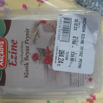 Akçaova Ezine Peyniri Acı Çıktı