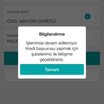 Garanti Bankası Kredi Kartı Veya Kredi Başvurusunda Hata Veriyor