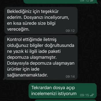 Zara Ürün İadesi Yatırmıyor Kargo Kaybediyor