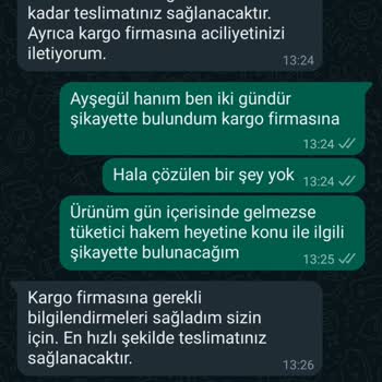 Kargomsende Ürünümü Teslim Etmiyor!