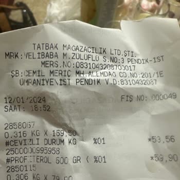 Tatbak Gıda Kasıyer Tavrı Ve Bekletme Sorunu