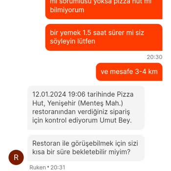 Pizza Hut 2 Saat Bekleyiş Sonunda İptal Edilen Pizza Hayal Kırıklığı