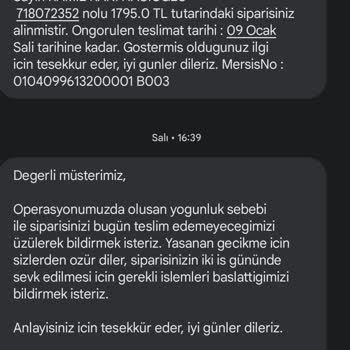 Avansas A. Ş. Stokta Bulunmayan Ürünün Satışı Ve Yalan Beyan Vermeleri